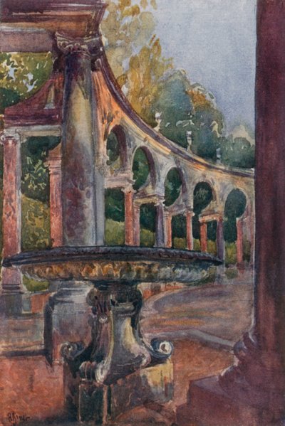 Boschetto del Colonnato, Versailles da Rene Binet